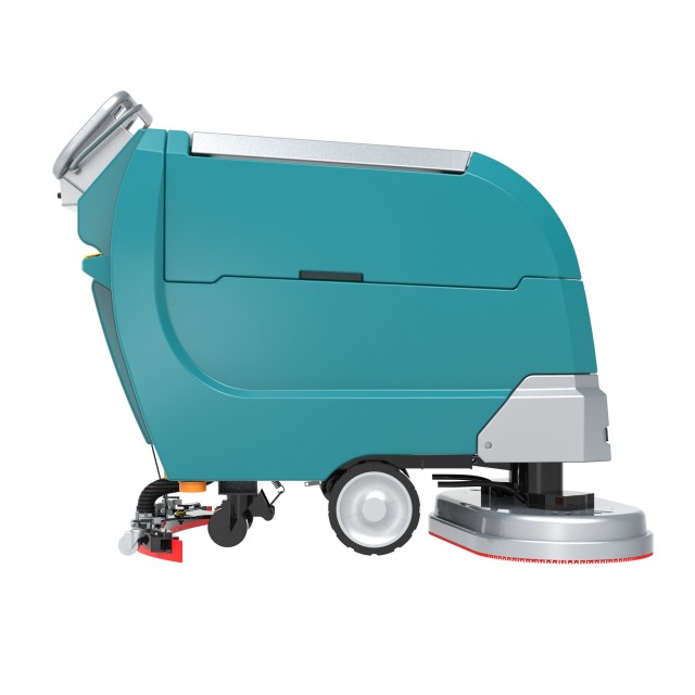 X850 இரட்டை 17 அங்குல தூரிகைகள் நடை-பின்னால் தரை ஸ்க்ரப்பர்