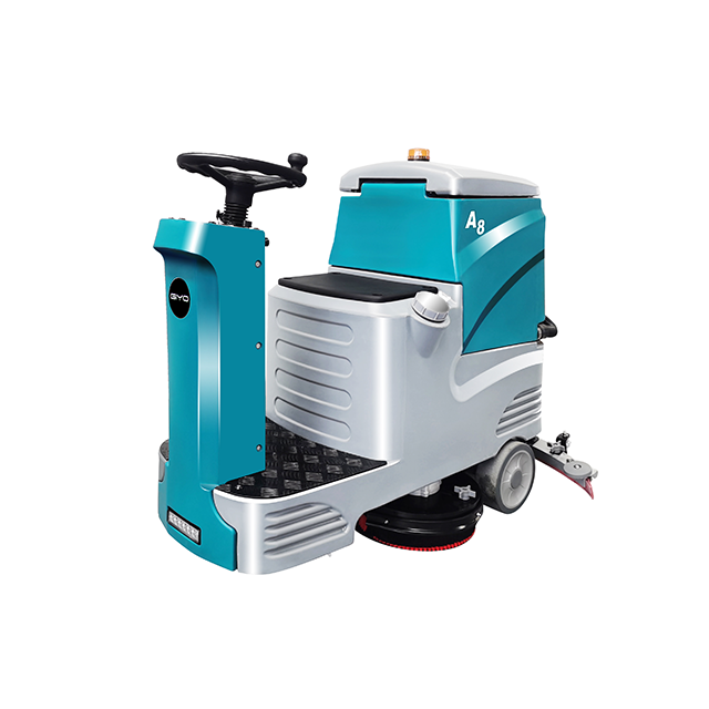 A9 தரை ஸ்க்ரப்பரில் சவாரி செய்யுங்கள்