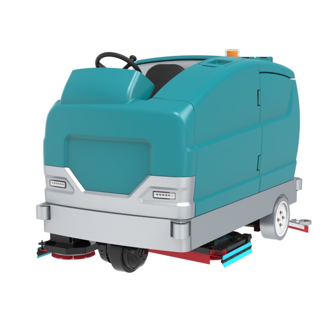 ஒரு இயந்திரத்தில் இரண்டு செயல்பாடுகளை ஸ்க்ரப்பிங் மற்றும் ஸ்வீப்பிங் கொண்ட X20C இண்டஸ்ட்ரியல் ஃப்ளோர் ஸ்க்ரப்பர்